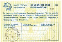 8766# GREAT BRITAIN COUPON REPONSE INTERNATIONAL Obl AIRPORT MANCHESTER 1978 UNION POSTALE INTERNATIONALE - Cartas & Documentos