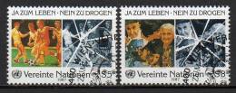 Nations Unies (Vienne) - 1987 - Yvert N° 71 & 72 - Gebraucht