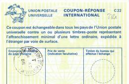 8781# GREAT BRITAIN COUPON REPONSE INTERNATIONAL Obl T SOUTH MOLTON ST 1986 UNION POSTALE INTERNATIONALE - Brieven En Documenten