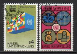 Nations Unies (Vienne) - 1983 - Yvert N° 34 & 35 - Oblitérés