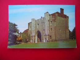 CPSM ANGLETERRE  THE ABBEY GATEWAY ST ALBANS   VOYAGEE 1972 TIMBRE - Herefordshire