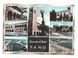 FANO - Vedute - Cartolina FG BR V 1961 - Fano