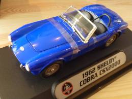 Shelby Collectibles 00159, Shelby Cobra CSX2000, 1962, 1:24 - Autres & Non Classés