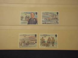 BRITISH ANTARTIC T. - 1987 SCOTT 4 Valori - NUOVI(++)-TEMATICHE - Unused Stamps