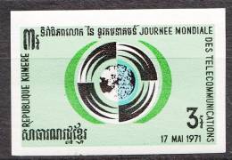 Cambodia 1971 Mi#298 Imperforated, Mint Never Hinged - Kambodscha