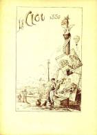MENU VIERGE  - LE CLOU 1885.- Illustré Par JOC  NANTES TRES PROBABLEMENT - Menus