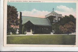 BR45348 St Steven Episcopal Church Port Washington    2 Scans - Altri & Non Classificati