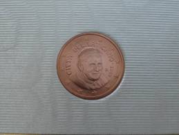 2006 - 1 Centime (Cent) Euro Vatican - Issue Du Coffret BU - Vaticano (Ciudad Del)
