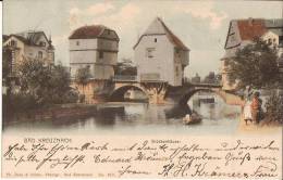 BAD KREUZNACH - Brückenhaüser (Carte Colorée, Bon état) - Bad Kreuznach