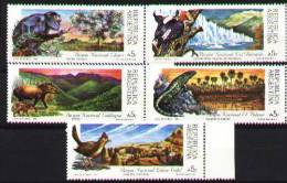 ARGENTINA 1989 - NATIONAL PARKS - ANIMALS - SERIES II - Ungebraucht