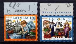 LETTONIE LATVIA 2010, LIVRES POUR ENFANTS, 2 Valeurs, Neufs. R1848 - 2010