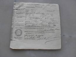 Laissez Passer Pour Transport De Cidre  A Brou  Année 1883 - Other & Unclassified