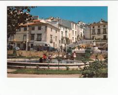 Portugal Cor 19771 - CASTELO DE VIDE - ENTRADA DA VILA E JARDIM OLD CARS AUTOMOBILES VOITURES - Portalegre