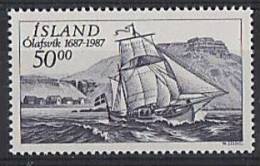 ISLANDE 1987 - Ancien Voilier - 1v Neuf ** (MNH) - Unused Stamps