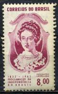 BRESIL 719** 8cr Lilas-rose 140èm Anniversaire De L´indépendance - Unused Stamps