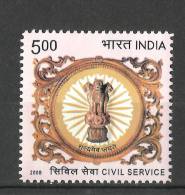 INDIA, 2008, Civil Service,  MNH,  (**) - Nuevos