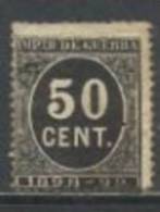 492-SELLO ESPAÑA AÑO 1898 IMPUESTO GUERRA 50 CTS Nº27 EDIFIL.15,00€ WAR TAX - Kriegssteuermarken
