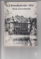 4048 GREVENBROICH, Heimatkalender 1954 Kreis Grevenbroich, Inhalt Gut Erhalten, Einband Mim. Berieben - Grevenbroich