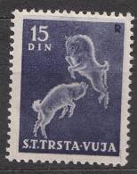 Italy Trieste Zone B STT Vujna 1950 Mi#42, Sassone#29 Key Stamp, Mint Never Hinged - Ongebruikt