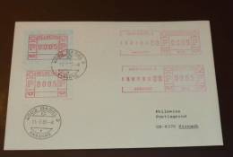 CH  Cover Brief ATM Frama FDC Michel Nr:        #cover1927 - Automatenzegels