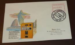 Brasil  Cover Brief ATM Frama FDC Michel Nr:     3    #cover1936 - Franking Labels