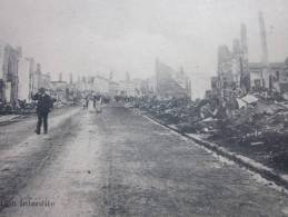 Militaria-CPA:Pargny-sur- Saulx( Marne 51) Bataille De La Marne 6/12-09/1914 La Rue De Vitry Après Bombardement Guerre - Pargny Sur Saulx