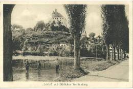 Buchs - Spielende Kinder Vor Schloss Werdenberg          Ca. 1920 - Buchs