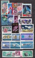 Space Mini Collection 22 Stamps , USED - Collections
