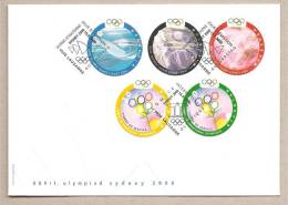 Svizzera - Busta FDC Con Serie Completa: Olimpiadi Di Sydney - 2000 - Sommer 2000: Sydney