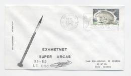 KOUROU 1974 - Lancement EXAMETNET - SUPER ARCAS 35-62 - Signature Dir Des Opérations - Europe