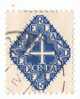 1923 - NEDERLAND Pays-Bas - Oblitéré Avec Charnière - Yvert Et Tellier N°110 - Gebraucht