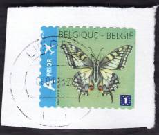 BELGIQUE  2012  -  Papillon -  Cachet - Oblitérés