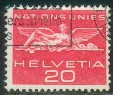 Schweiz - Dienstmarke  1959  Skulptur Im Palais Des Nations, Genf  (1 Gest. (used))  Mi: 28 (0,40 EUR) - Officials