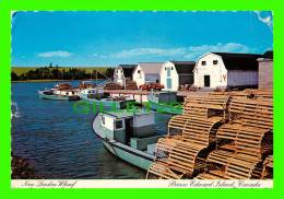 NEW LONDON HARBOUR, PEI - ANIMATED - WHARF - TRAVEL IN 1988 - - Andere & Zonder Classificatie