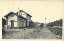 Gastuche :  La Gare  -  Staion  (  Train A Vapeur  :  Stoomtrein ) - Sonstige & Ohne Zuordnung