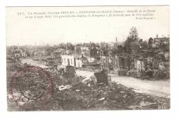 CPA :51 - Sermaize  Les Bains :  Vue Générale Des Ruines . Tampon Rouge ( Peu Lisible ) - Guerre 1914-18