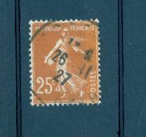 VARIÉTÉS FRANCE  1927 / 1931 N° 235  SEMEUSE 26.11.27  OBLITÉRÉ SPINK 25.00 € - Used Stamps