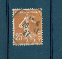 VARIÉTÉS FRANCE  1927 / 1931 N° 235  SEMEUSE 26.11.27  OBLITÉRÉ SPINK 25.00 € - Gebraucht