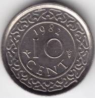 @Y@   Suriname  10 Cent 1982  UNC         (C397) - Suriname 1975 - ...