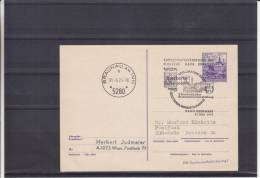 Autriche - Carte Postale De 1975 - Vol Spécial - Oblitération Braunau Am Inn - Briefe U. Dokumente