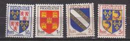 M2837 - FRANCE Yv N°951/54 ** - 1941-66 Escudos Y Blasones