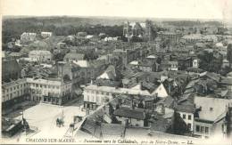 51 - CPA Chalons Sur Marne - Panorama Vers La Cathédrale - Châtillon-sur-Marne