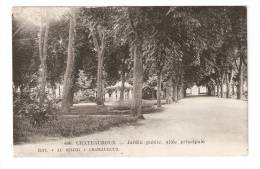 CPA :36 - Indre : Châteauroux : Jardin Public, Allée Principale : Allée , Arbres , Kiosque - Peu Commune - Chateauroux