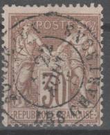 Sage  N° 69 Avec Oblitération Cachet à Date  TTB - 1876-1878 Sage (Type I)