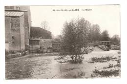 CPA : 58 - Nièvre : Châtillon En Bazois : Le Moulin -  ( Vue Peu Commune) - Chatillon En Bazois