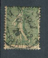 VARIÉTÉS FRANCE  1903 N° 130  SEMEUSE  15 C  OBLITÉRÉ SPINK / ARTHUR MAURY 50.00 € - Used Stamps