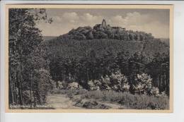 6129 BREUBERG - HAINSTADT, Burg Breuberg, 1938. Landpoststempel "Hainstadt über Höchst(Odenwald)" - Erbach