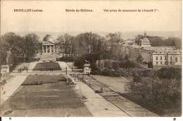 BRUXELLES-LAEKEN-ENTREE DU CHATEAU-vue Prise Du Monument De Léopold 1er - Laeken