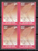 INDIA 2013   Ghadar Movement Centenary, Block Of 4,,., MNH(**) - Neufs