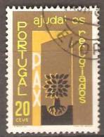 PORTUGAL - 1960,   Ano Mundial Dos Refugiados.  20 Ctvs   (o)   MUNDIFIL  Nº 851 - Used Stamps